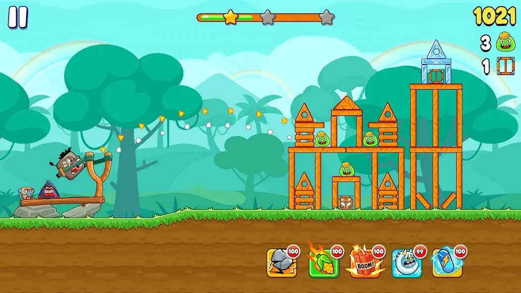 Jungle Squad: Rescue Animals — Взломанная версия (Безлимитные монеты и открытые уровни) — скриншот 5