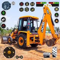 JCB Excavator Construction 3D MOD APK — Безлимитные деньги и всё открыто