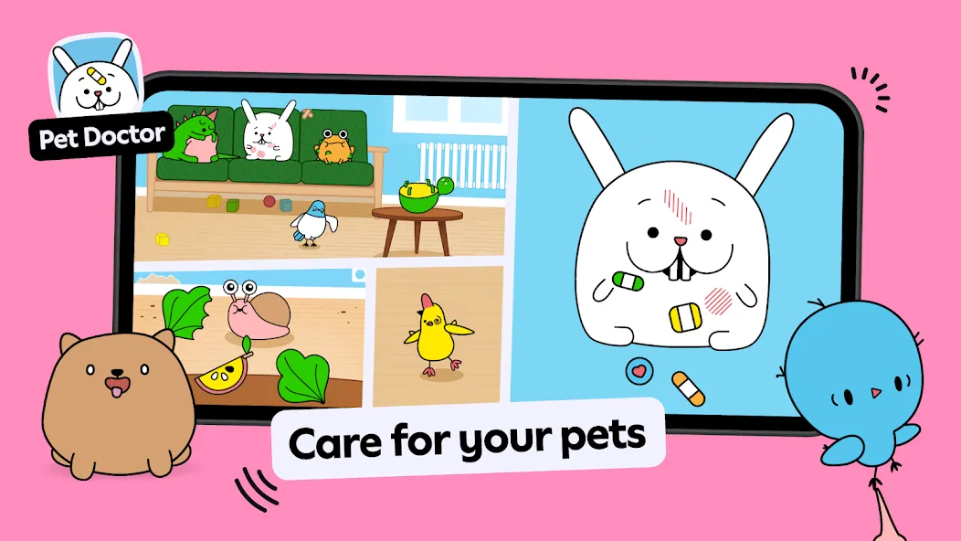 Скачать Toca Boca Jr на телефон — Все локации и персонажи открыты — скриншот 4