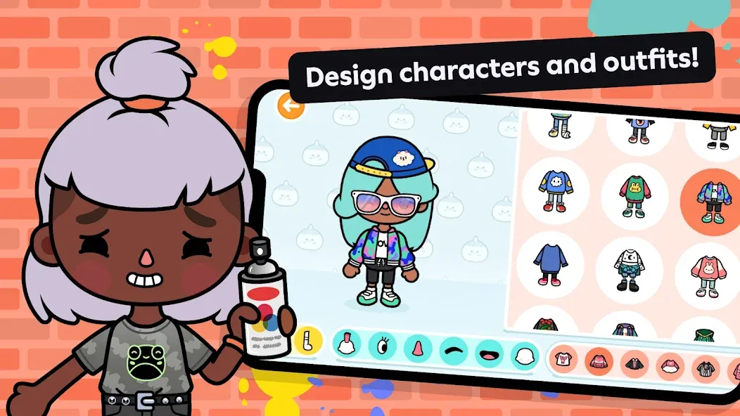 Toca Boca World на Андроид — Открыты все локации и персонажи — скриншот 2