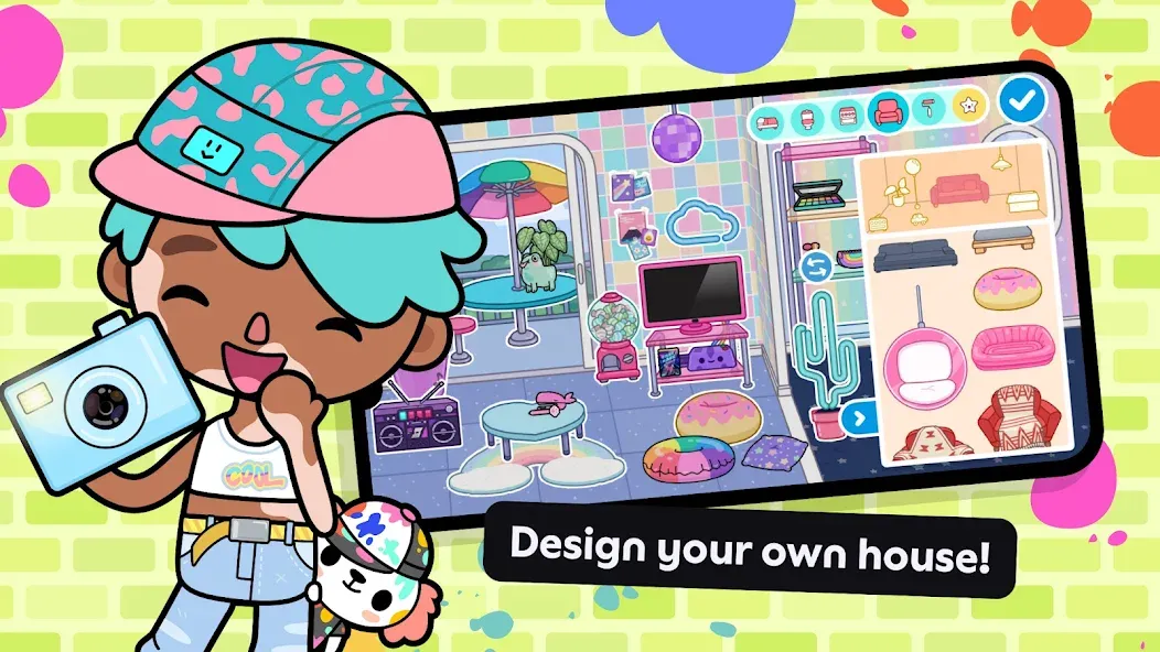 Toca Boca World на Андроид — Открыты все локации и персонажи — скриншот 4