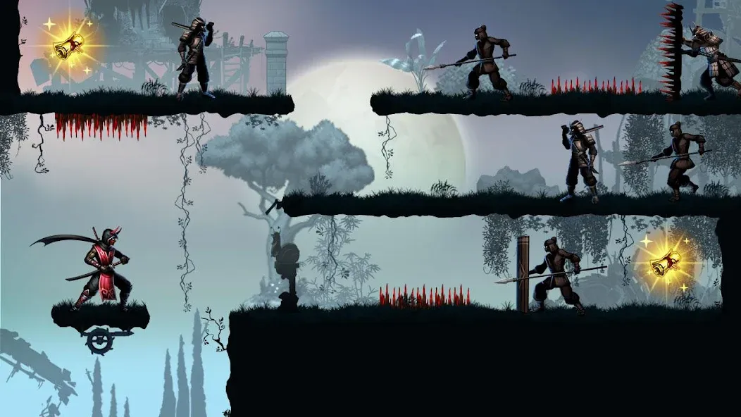 Скачать Ninja warrior: legend of adven — Последняя версия (Безлимитные деньги и энергия) — скриншот 3 Скачать Ninja warrior: legend of adven — Последняя версия (Безлимитные деньги и энергия) — скриншот 3