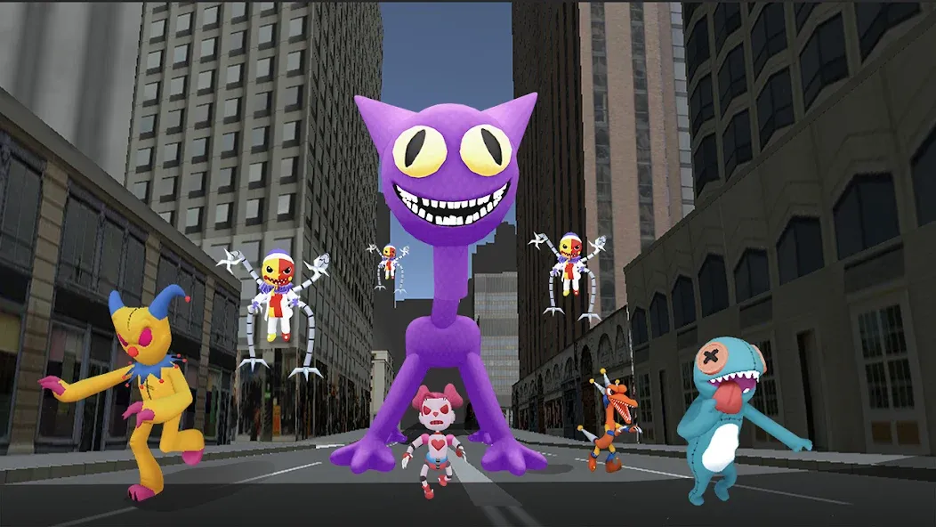 Hide N Seek: Find The Monster MOD APK на Android — Открыты все уровни и скины — скриншот 1