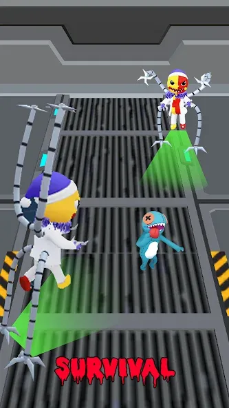 Hide N Seek: Find The Monster MOD APK на Android — Открыты все уровни и скины — скриншот 5