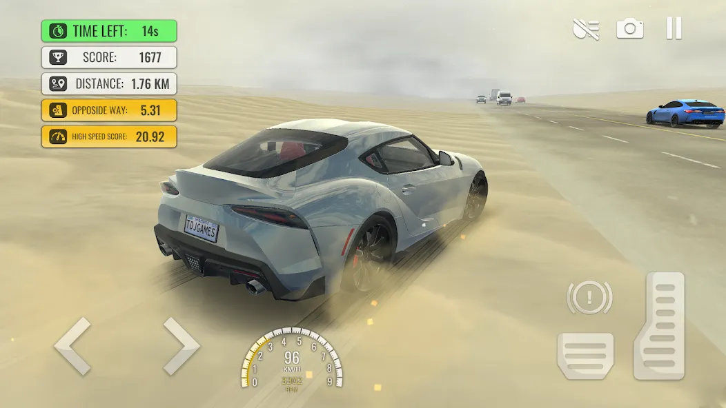 Взломанная Traffic Racer Pro : Car Games на Андроид — Безлимитные деньги и все машины открыты — скриншот 4