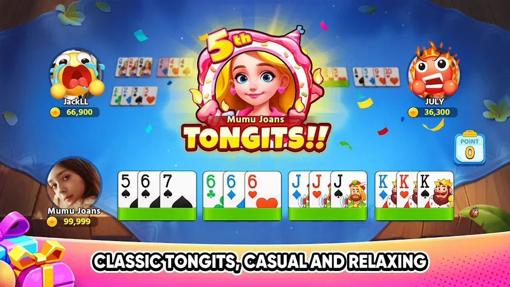 Скачать Tongits Go - Mines Slots Pusoy с модом — Безлимитные монеты и разблокированы все игры — скриншот 1 Скачать Tongits Go - Mines Slots Pusoy с модом — Безлимитные монеты и разблокированы все игры — скриншот 1