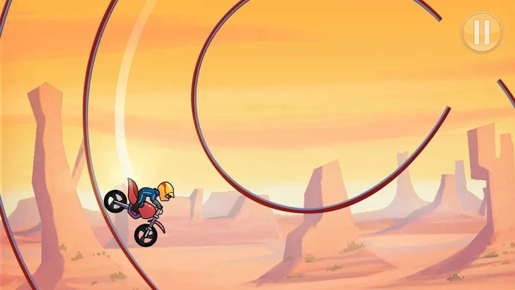 Взломанная Bike Race：Motorcycle Games на Андроид — Безлимитные деньги и все байки — скриншот 2