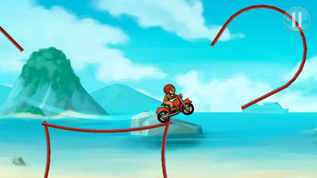 Взломанная Bike Race：Motorcycle Games на Андроид — Безлимитные деньги и все байки — скриншот 5