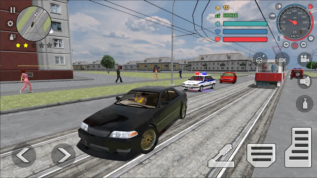 Criminal Russia 3D. Boris MOD APK на Android — Много денег и открыты машины — скриншот 1