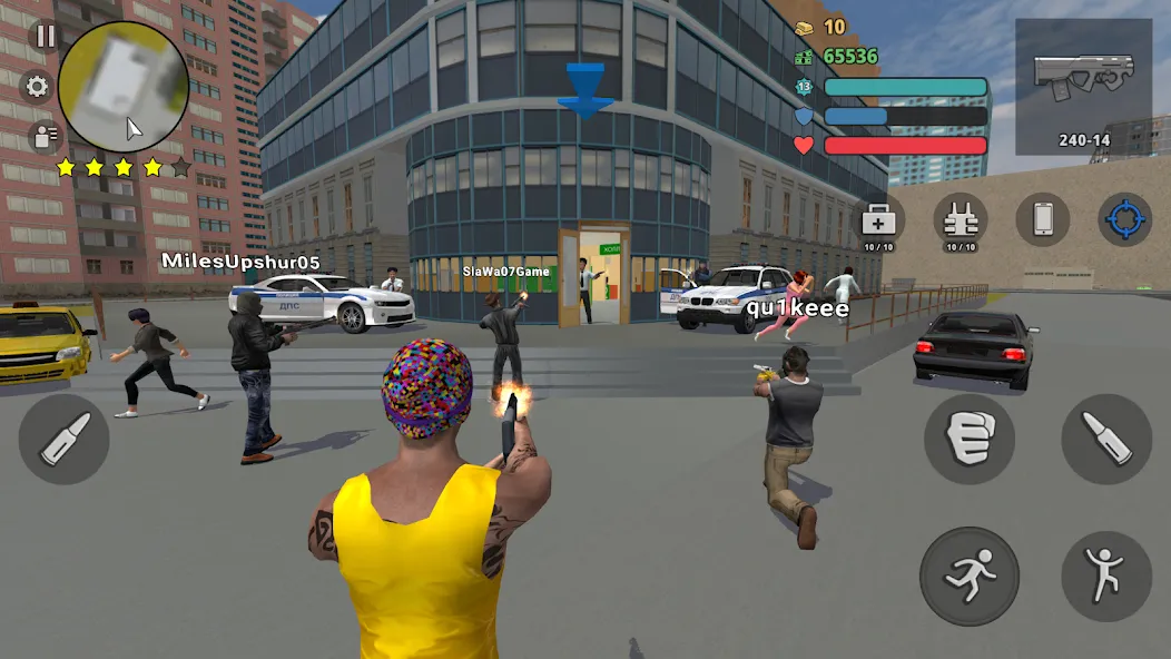 Criminal Russia 3D. Boris MOD APK на Android — Много денег и открыты машины — скриншот 3