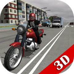 Russian Moto Traffic Rider 3D Mod APK Безлимитные деньги и все мотоциклы открыты — Скачать на Андроид