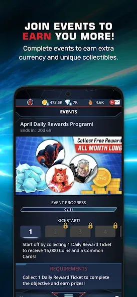 Marvel Collect! by Topps® — Неограниченные монеты и редкие карты — скриншот 5