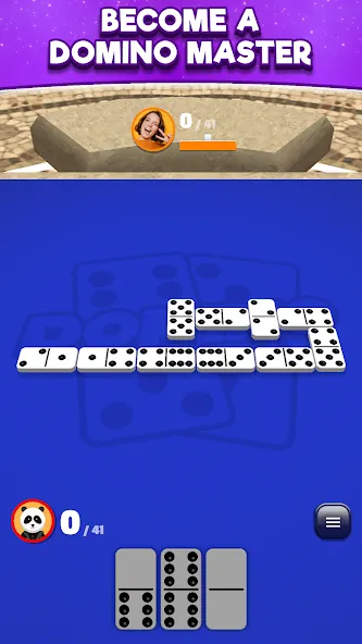 Domino Club: 1v1 Online Game — Мод: Безлимитные монеты и открытые режимы — скриншот 5