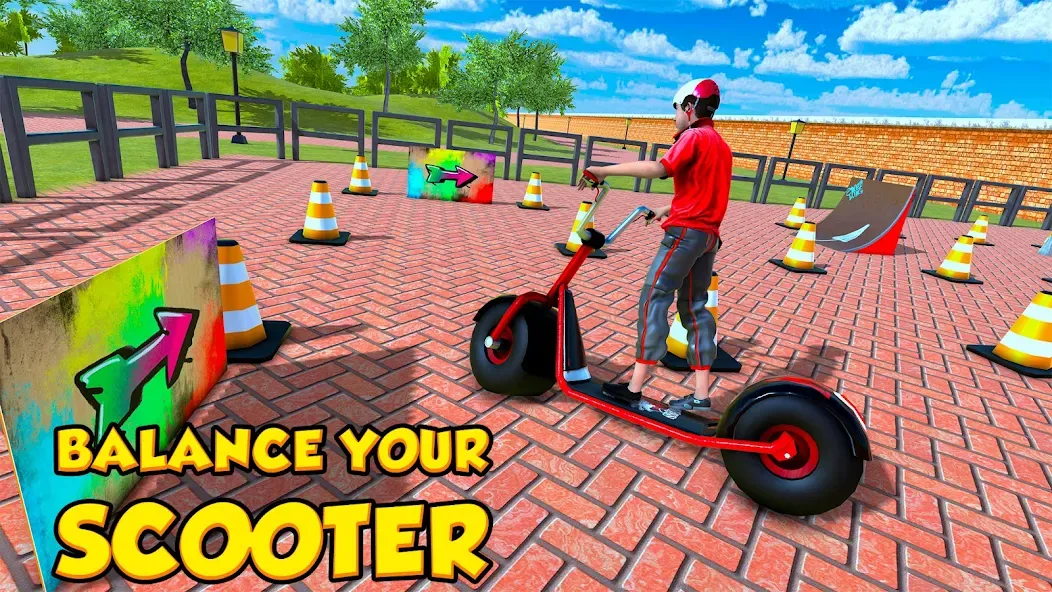 BMX Air Skate Scooter Tricks MOD APK — Безлимитные монеты и разблокированы трюки — скриншот 4