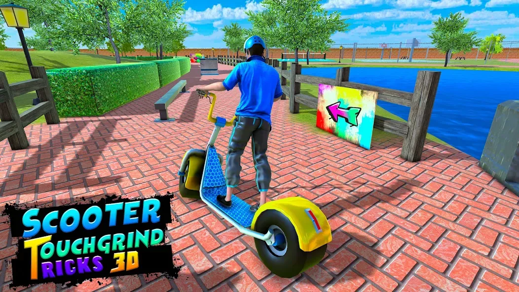 BMX Air Skate Scooter Tricks MOD APK — Безлимитные монеты и разблокированы трюки — скриншот 5