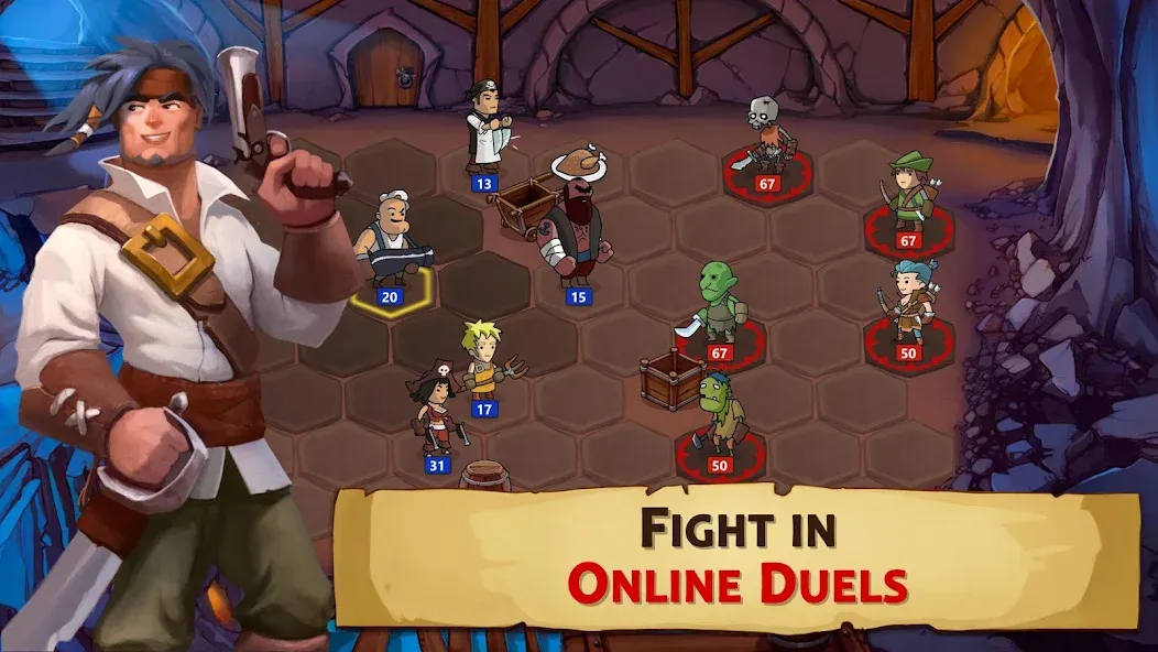 Braveland Heroes — Безлимитные ресурсы и мощные герои — скриншот 4 Braveland Heroes — Безлимитные ресурсы и мощные герои — скриншот 4