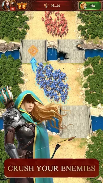 Total Battle: Strategy Games на Андроид — Безлимитные ресурсы и ускоренное строительство — скриншот 2