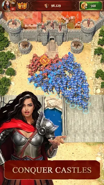 Total Battle: Strategy Games на Андроид — Безлимитные ресурсы и ускоренное строительство — скриншот 3