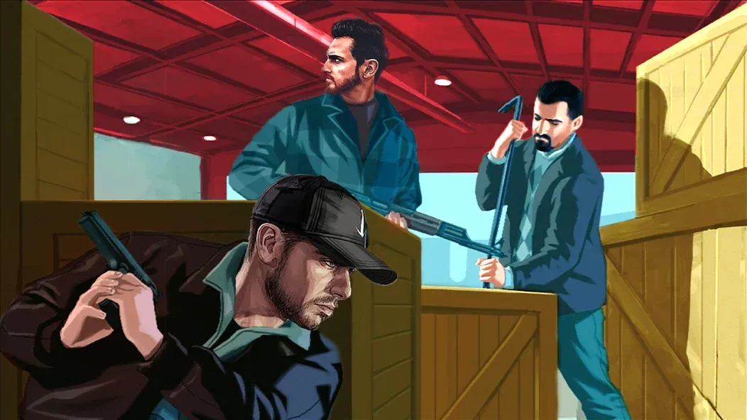 City Grand Gangster Crime MOD APK — Безлимитные деньги и оружие — скриншот 1
