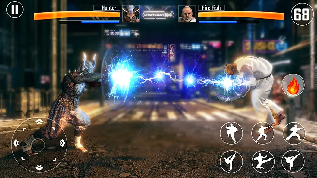 Взломанная Kung Fu Fighting Karate Games на Андроид — Безлимитные деньги и энергия — скриншот 2 Взломанная Kung Fu Fighting Karate Games на Андроид — Безлимитные деньги и энергия — скриншот 2