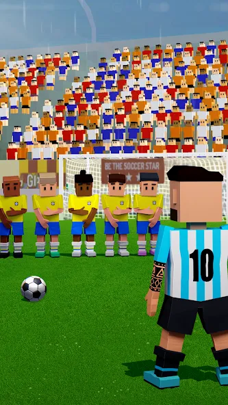 Mini Soccer Star: Football Cup MOD — Безлимитные деньги и энергия на Андроид — скриншот 1