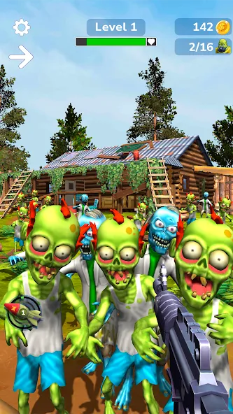 Взлом Tower Gunner: Zombie Shooter — Много денег и патронов — скриншот 5