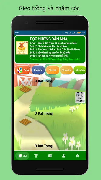 Скачать Nông Trại Kiếm Tiền Uy TínNhất с модом — Tiền vô hạn, mở khóa hết — скриншот 2