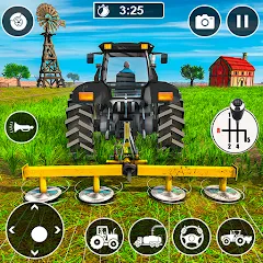 Real Tractor Driving Games на Андроид — Мод Безлимитное топливо и открыты все тракторы