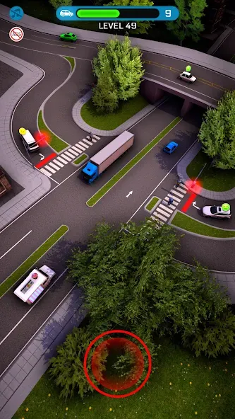 Взломанная Crazy Traffic Control на Андроид — Много денег и все уровни — скриншот 5