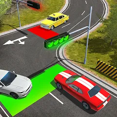 Взломанная Crazy Traffic Control на Андроид — Много денег и все уровни