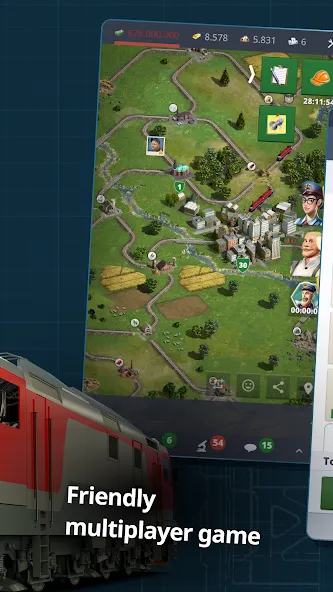 Rail Nation - Railroad Tycoon — Мод: Безлимитные деньги и ресурсы — скриншот 3 Rail Nation - Railroad Tycoon — Мод: Безлимитные деньги и ресурсы — скриншот 3