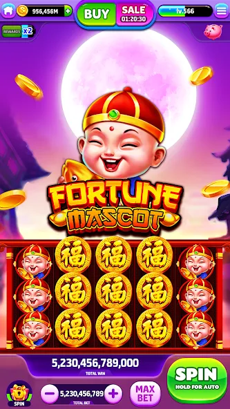 Скачать Spin To Rich - Vegas Slots MOD APK — Безлимитные монеты и джекпоты — скриншот 4