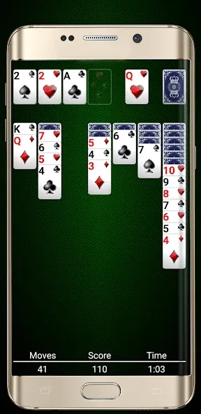 Скачать Solitaire Card Game на Андроид — Безлимитные подсказки и отмены — скриншот 2