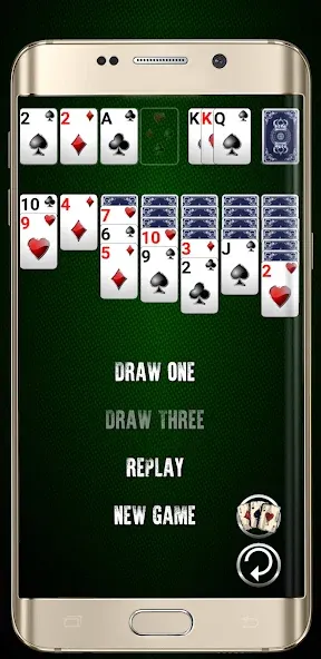 Скачать Solitaire Card Game на Андроид — Безлимитные подсказки и отмены — скриншот 3