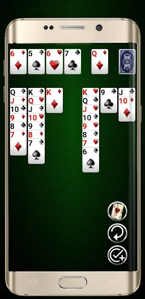 Скачать Solitaire Card Game на Андроид — Безлимитные подсказки и отмены — скриншот 4