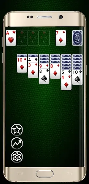 Скачать Solitaire Card Game на Андроид — Безлимитные подсказки и отмены — скриншот 5