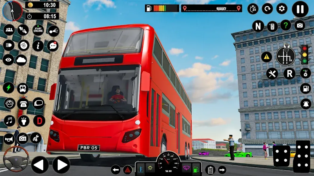 Скачать Coach Bus Games: Bus Simulator MOD APK — Безлимитные деньги и топливо — скриншот 2