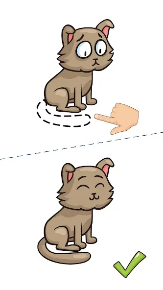 Скачать Tricky Line: Draw the Part (Мод: Подсказки и все уровни открыты) на Андроид — скриншот 1 Скачать Tricky Line: Draw the Part (Мод: Подсказки и все уровни открыты) на Андроид — скриншот 1