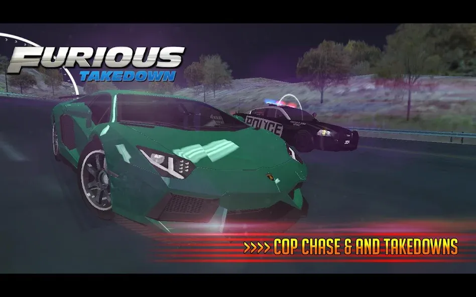 Furious: Takedown Racing на Андроид — Мод Безлимитные деньги и топливо — скриншот 3
