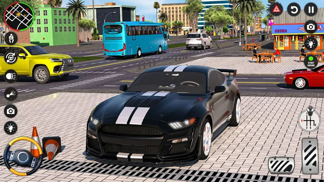 City Car Simulator & Car City — Взломанная версия (Безлимитные деньги и всё открыто) — скриншот 1