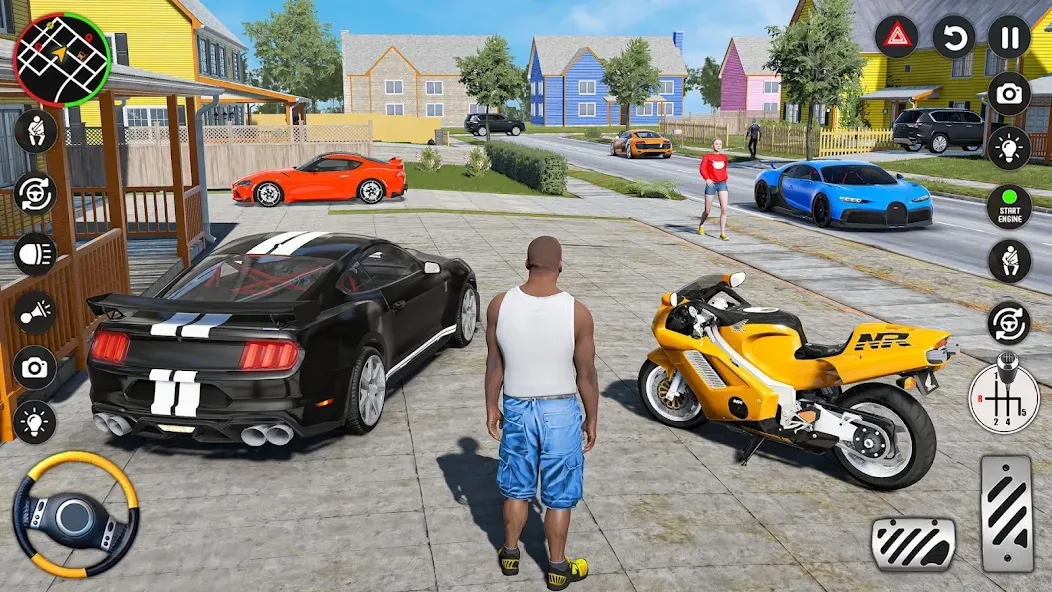 City Car Simulator & Car City — Взломанная версия (Безлимитные деньги и всё открыто) — скриншот 3