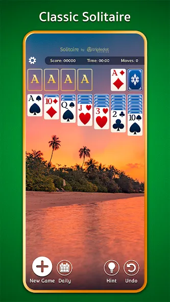 Solitairescapes Mod APK Без рекламы и все уровни открыты — Скачать на Андроид — скриншот 1