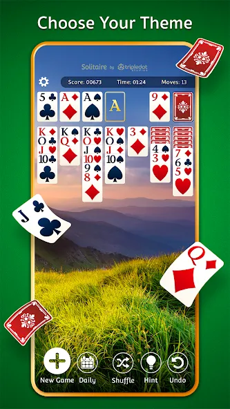Solitairescapes Mod APK Без рекламы и все уровни открыты — Скачать на Андроид — скриншот 3