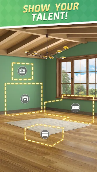 Скачать Match & Design MOD APK — Безлимитные монеты и все предметы открыты — скриншот 2