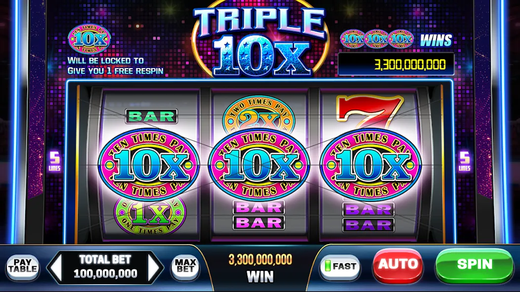 Скачать Play Las Vegas - Casino Slots — Модификация Безлимитные монеты и открыты все слоты — скриншот 3