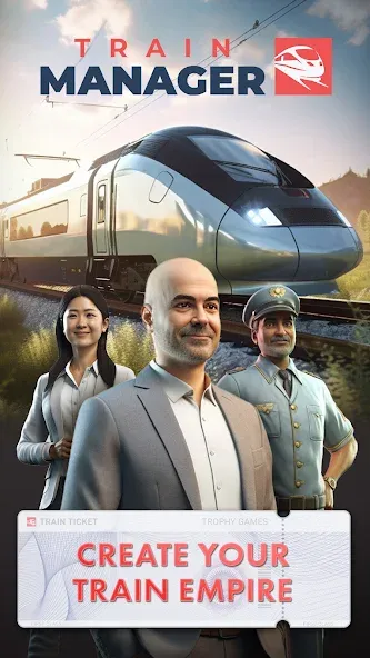 Скачать Train Manager - 2024 — Последняя версия (Безлимитные деньги и топливо) — скриншот 1