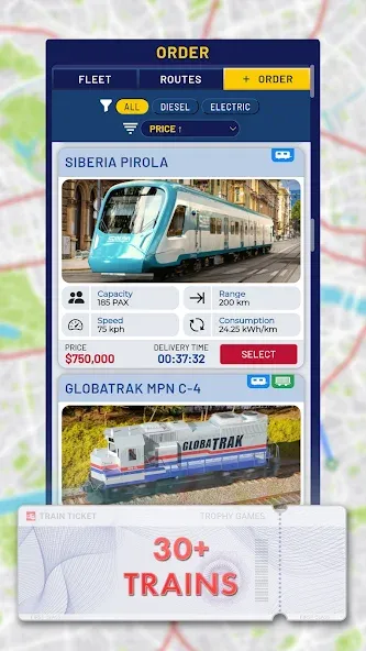 Скачать Train Manager - 2024 — Последняя версия (Безлимитные деньги и топливо) — скриншот 2