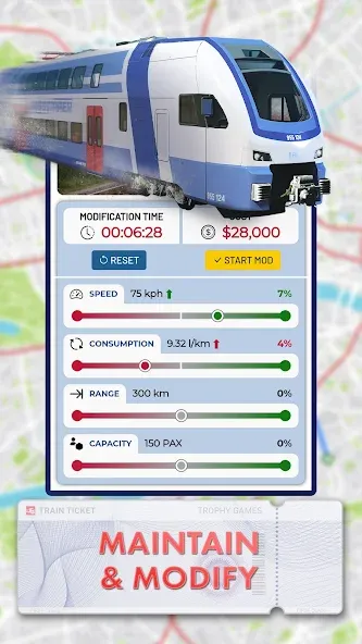 Скачать Train Manager - 2024 — Последняя версия (Безлимитные деньги и топливо) — скриншот 4