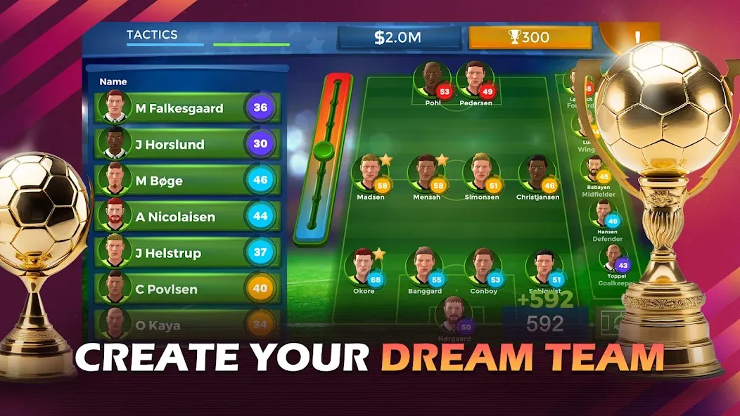 Pro 11 - Soccer Manager Game MOD — Безлимитные деньги и алмазы на Андроид — скриншот 1 Pro 11 - Soccer Manager Game MOD — Безлимитные деньги и алмазы на Андроид — скриншот 1
