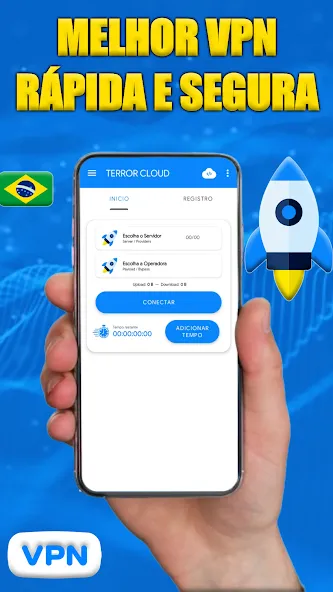 Скачать TERROR CLOUD - (INTERNET VPN] на телефон — Быстрый vpn и безопасный интернет — скриншот 1